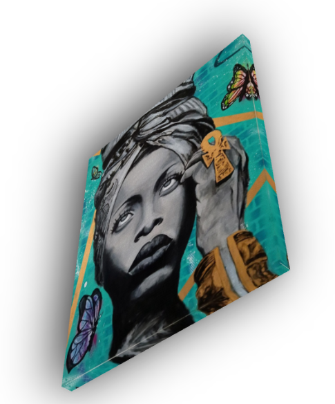 Erykah Badu canvas print