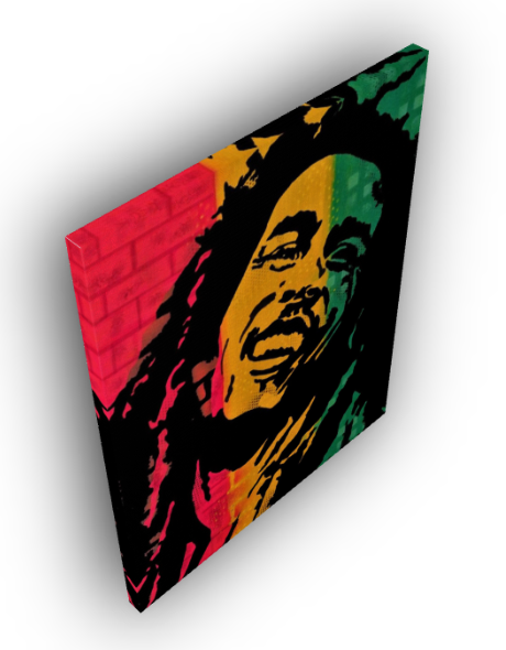 Bob Marley canvas print